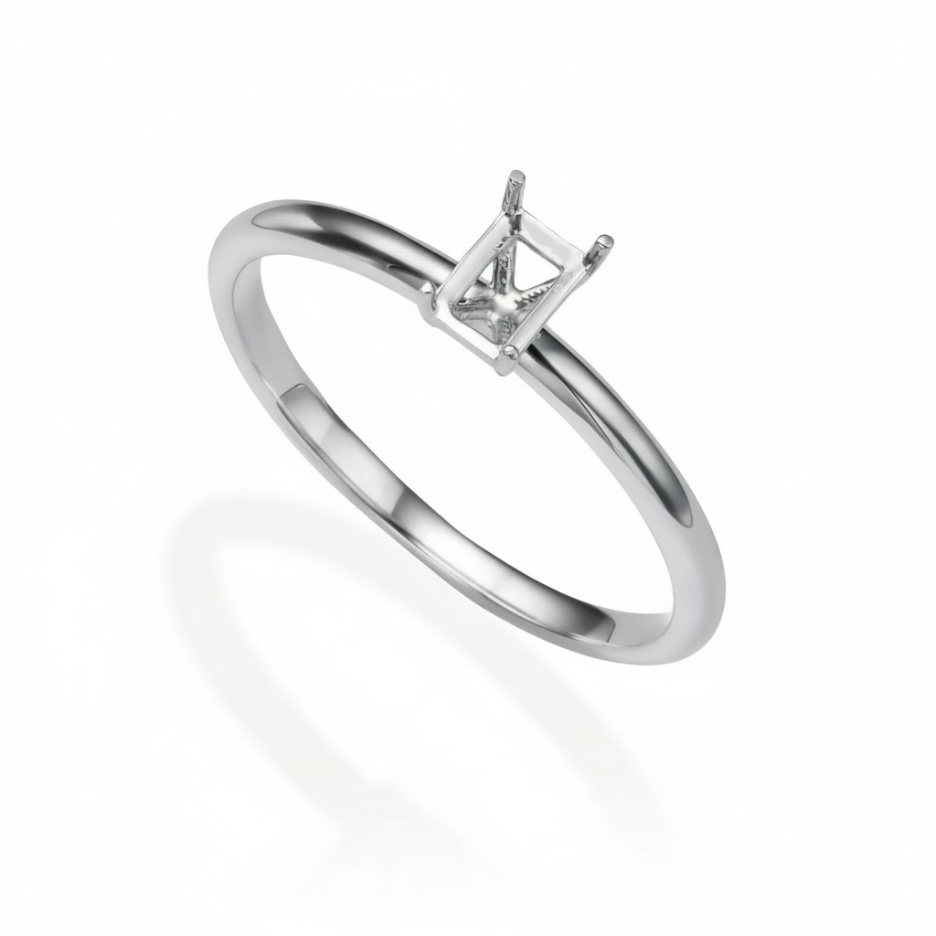 טבעת לשיבוץ אמרלד