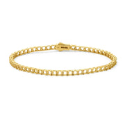 צמיד טניס שיניים מרובע