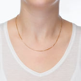 שרשרת ספיגה זהב 14K