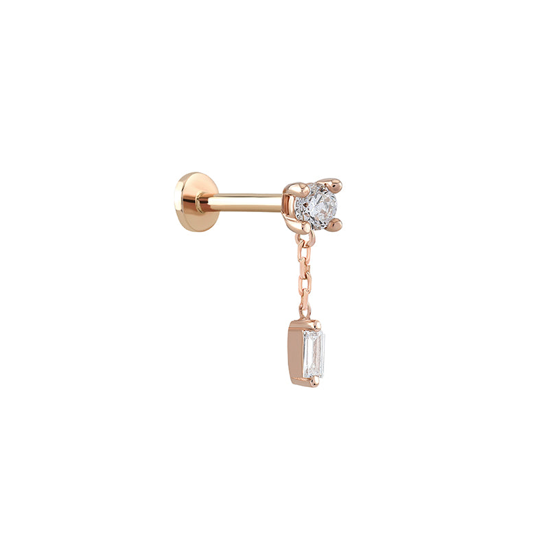 פירסינג עיגול עם שרשרת